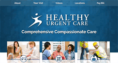 Desktop Screenshot of healthyurgentcare.com